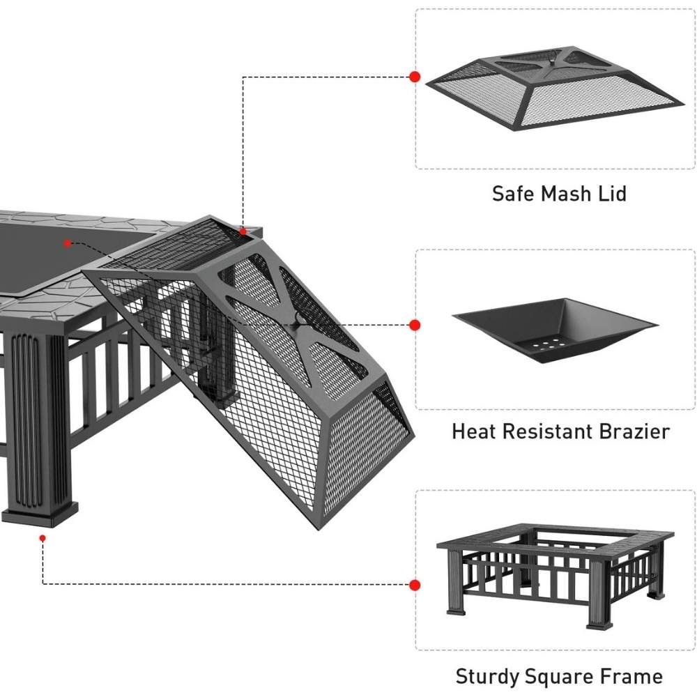 Wood Burning Firepit: image 8