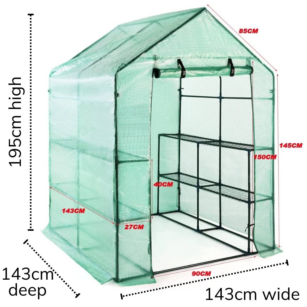 Walk-In Greenhouse - Small 73cm Deep: image 4