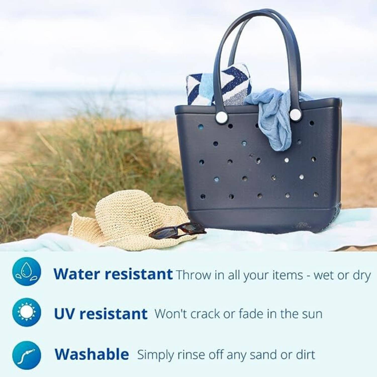 Beach Bag - Blue: image 4