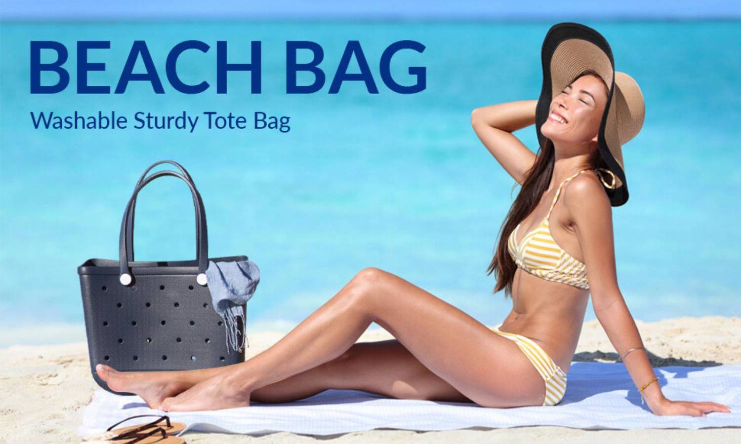 Beach Bag - Blue: image 10