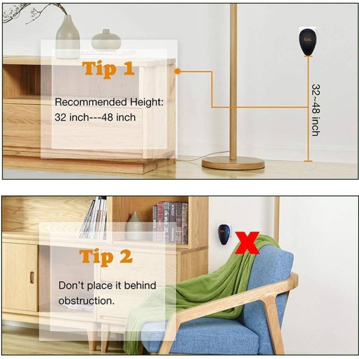 Multifunction ElectroSonic Pest Repeller: image 6