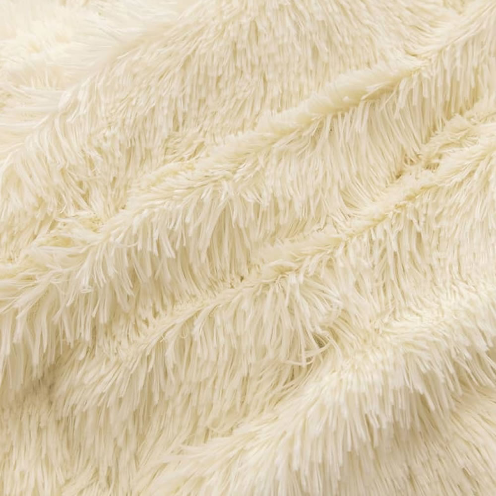 Faux Fur Comforter - EU King 4 Piece Set: image 7