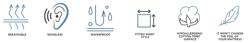 Mattress Topper - SINGLE (99cm x 190cm x 36cm): image 9