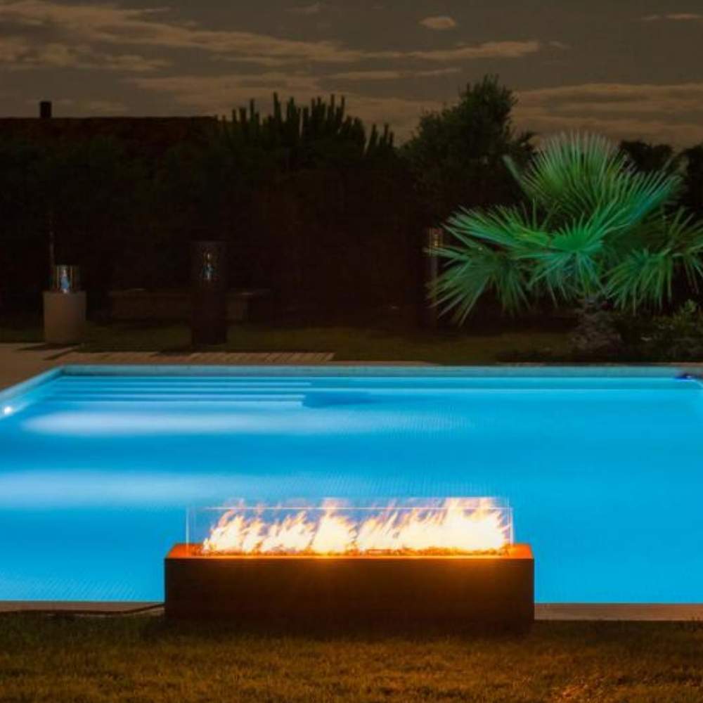 Corten Steel Gas Fire Pit: image 16