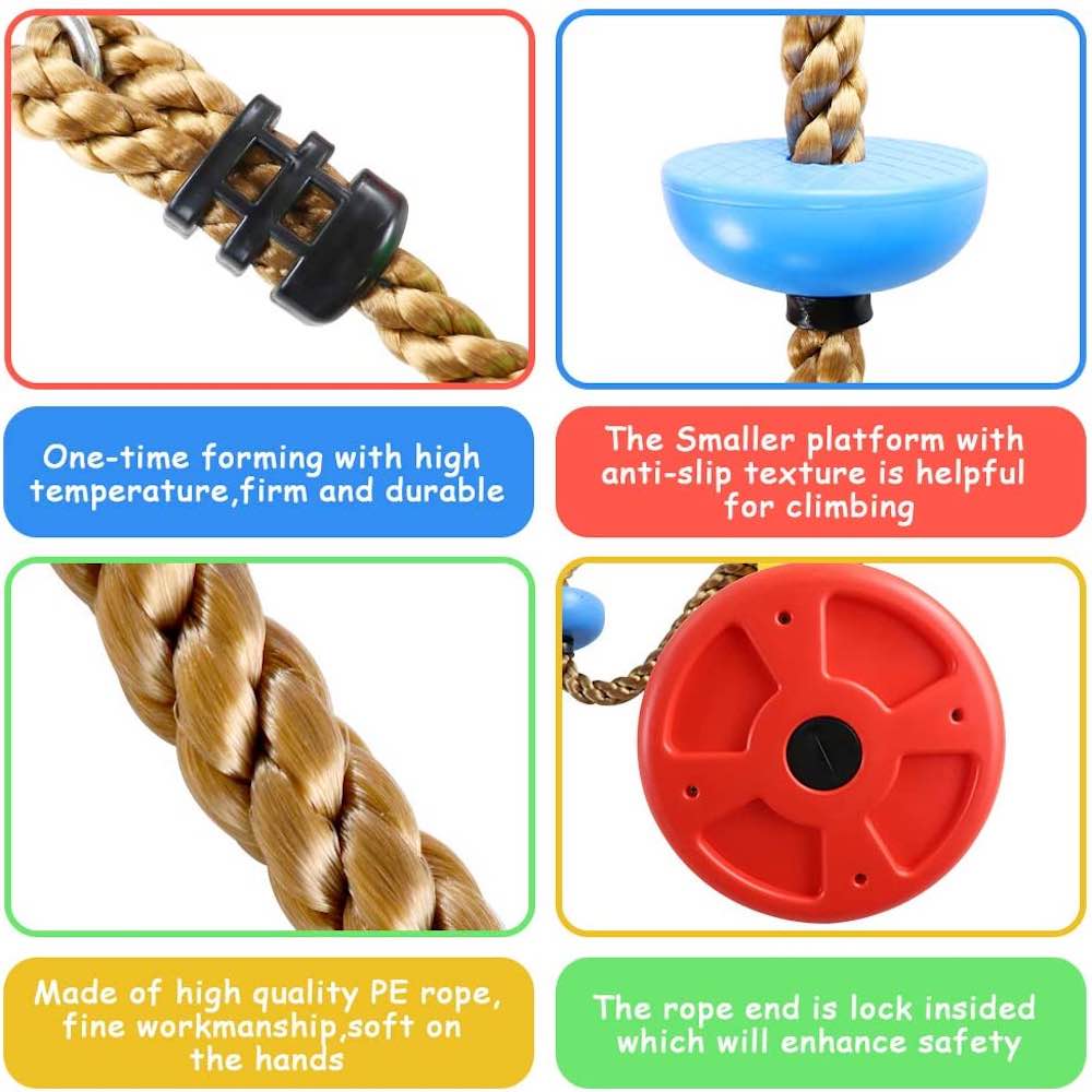 Single Disc Seat & Climbing Rope: image 4