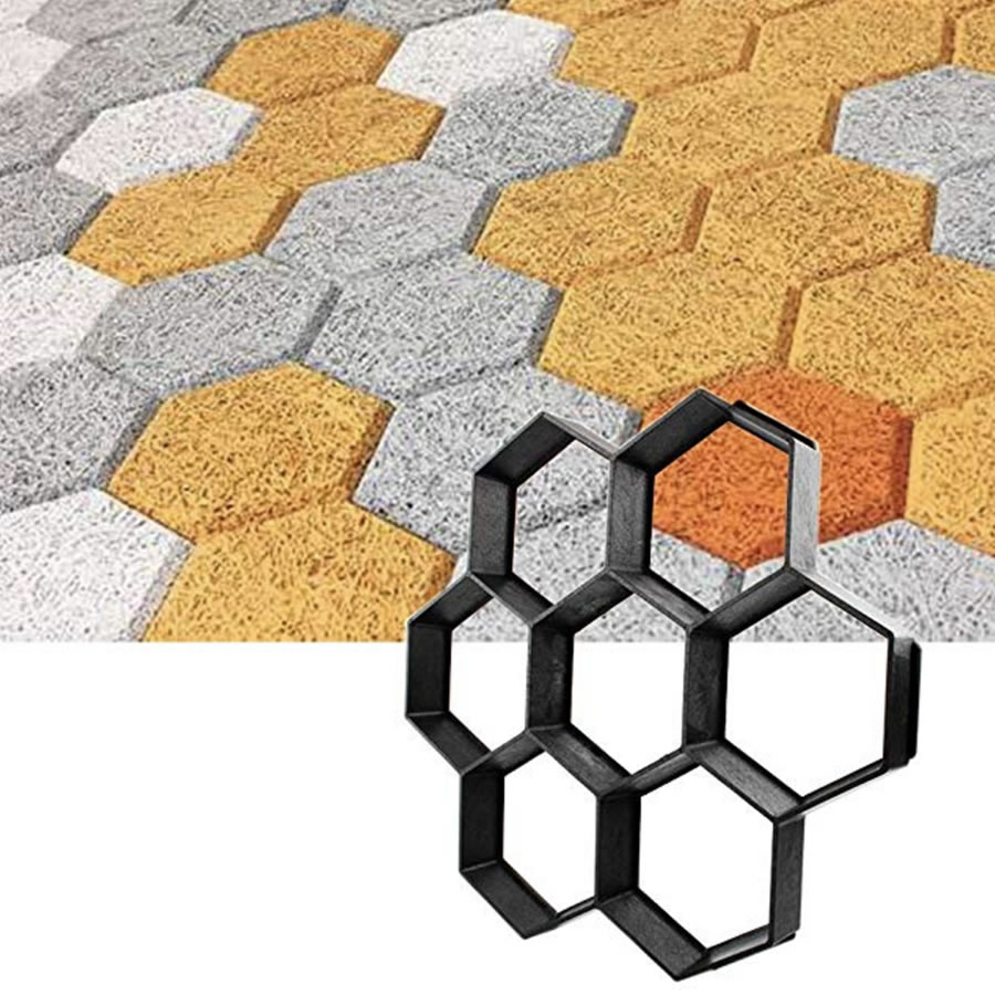 Paver Mould - Hexagon - 29cm x 28cm: image 4
