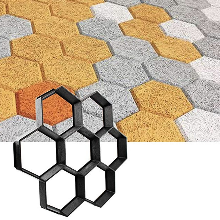 Paver Mould - Hexagon - 29cm x 28cm: image 9