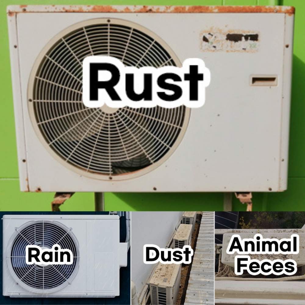 Air Conditioner Cover - 72cm x 26cm x 57cm: image 8