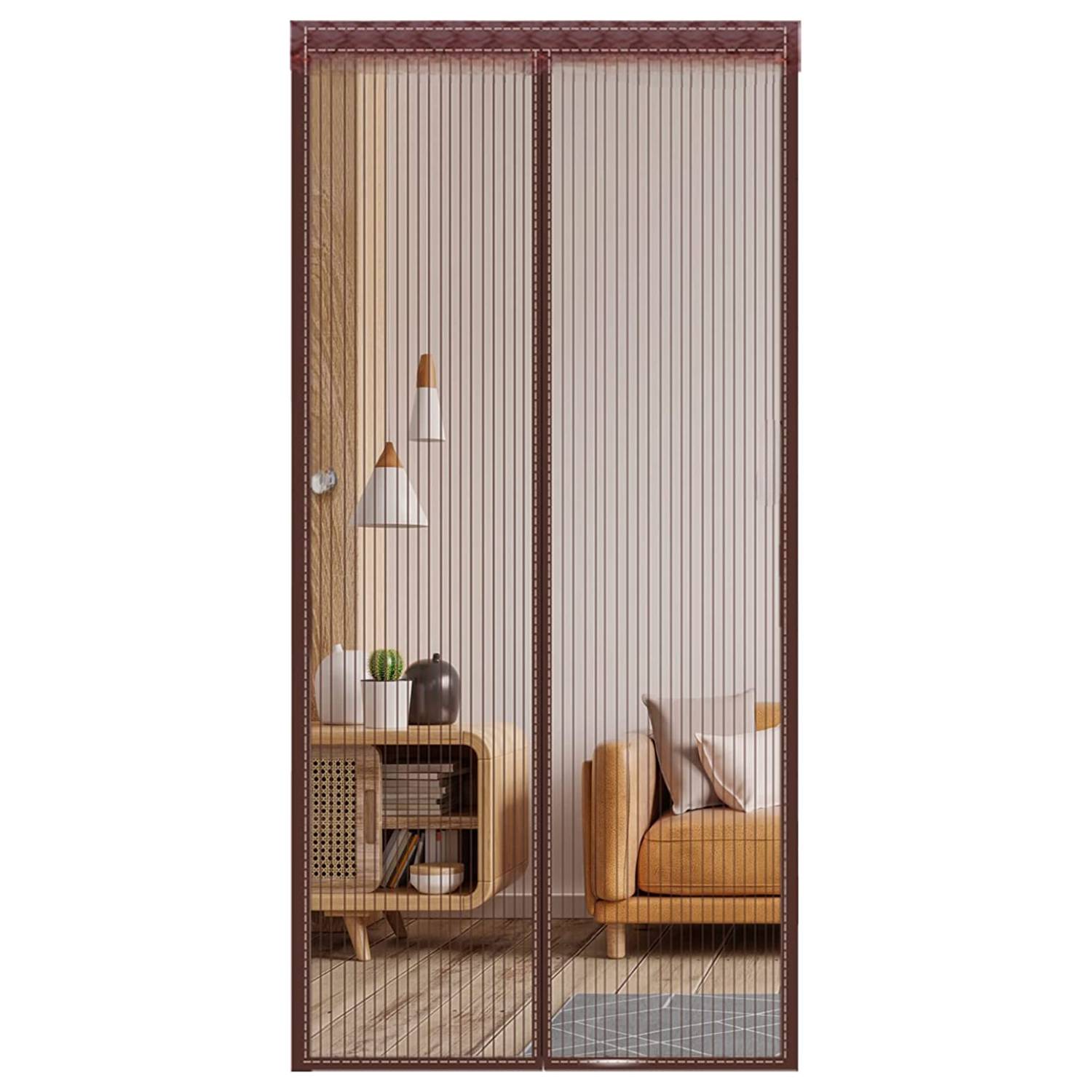 Brown Door Screen - 60cm x 210cm: image 4