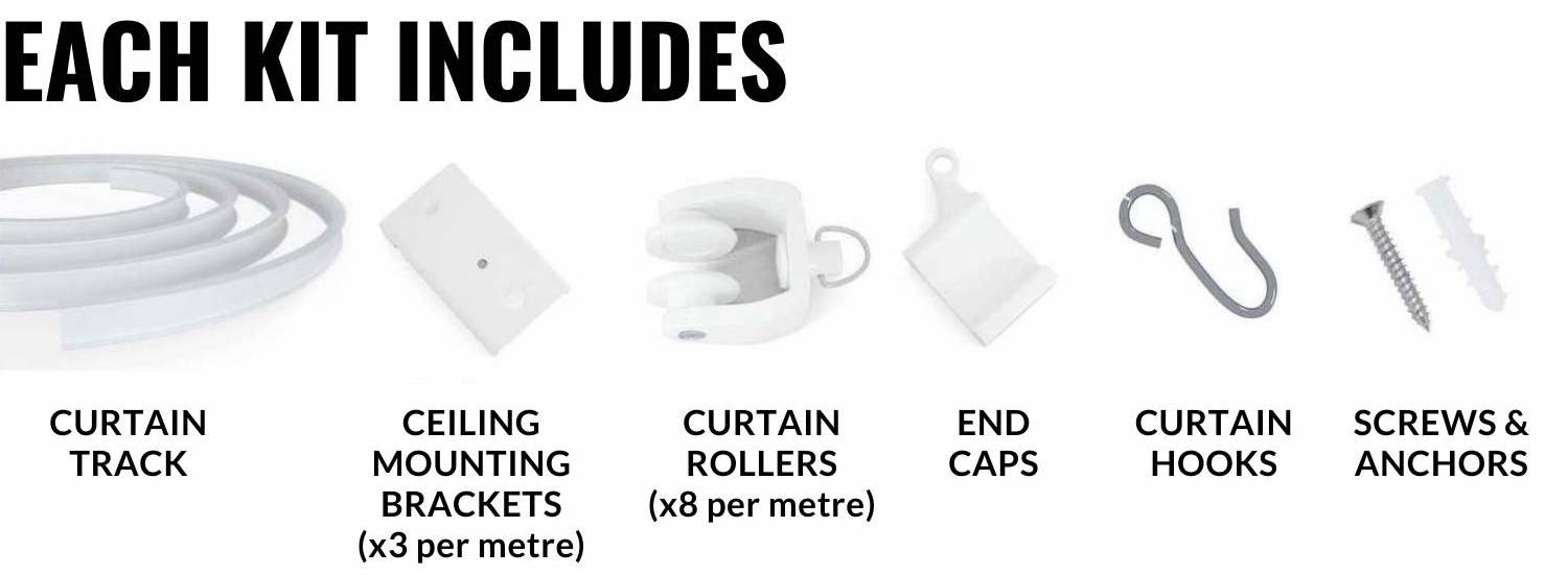 Ceiling Curtain Track: image 8