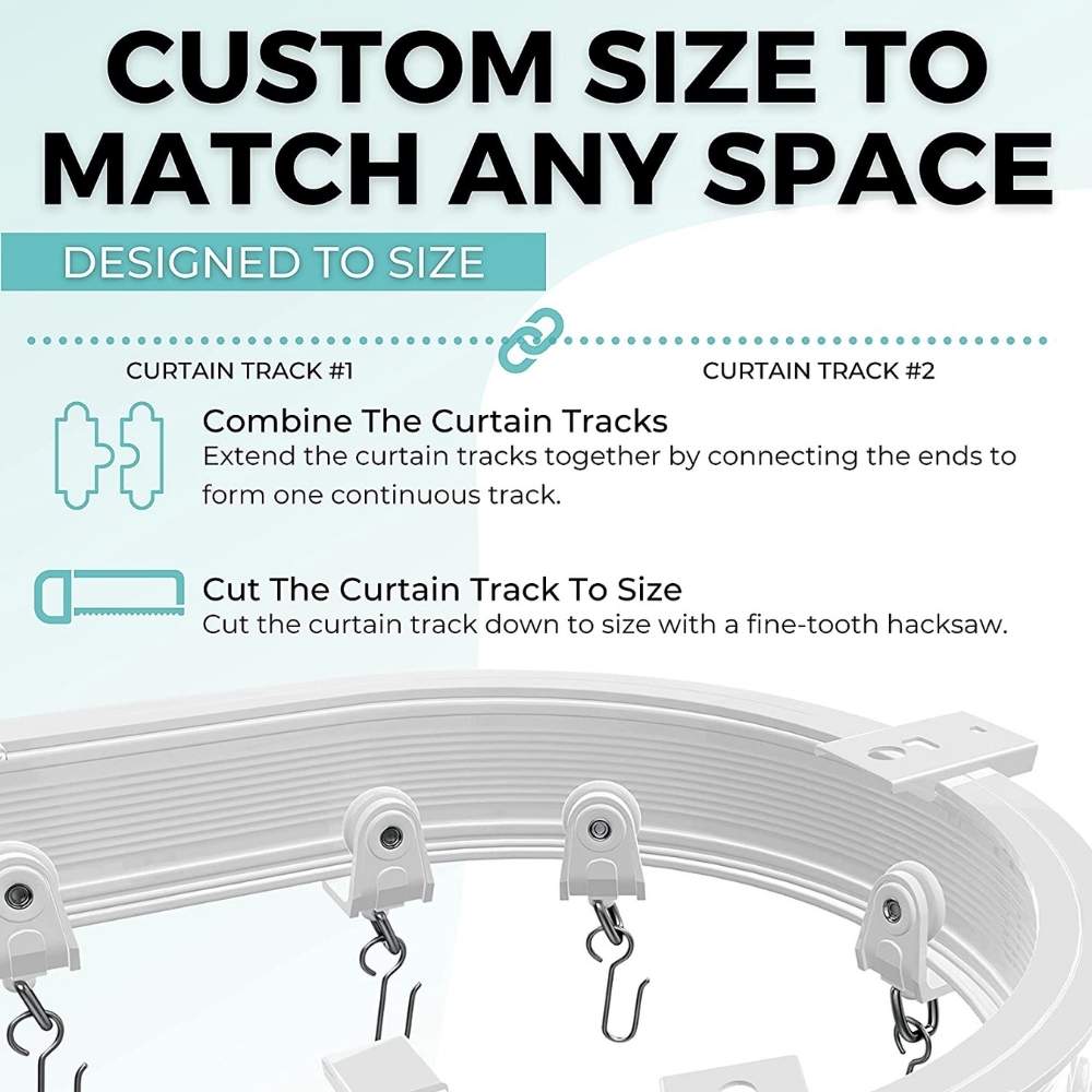 Ceiling Curtain Track: image 10