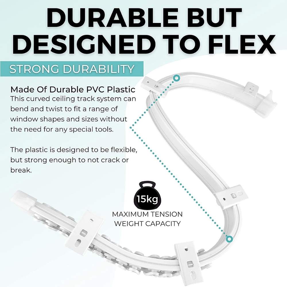 Ceiling Curtain Track: image 11