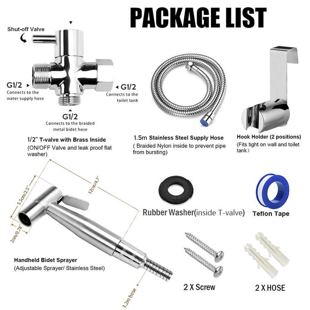 Hand Bidet Sprayer - Single Kit (€90 each): image 7