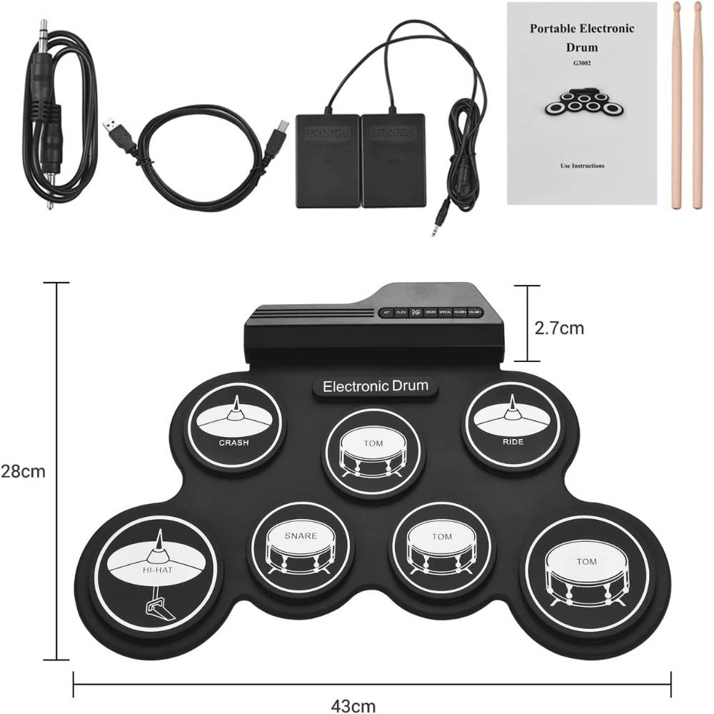 Portable Electronic Drums: image 3