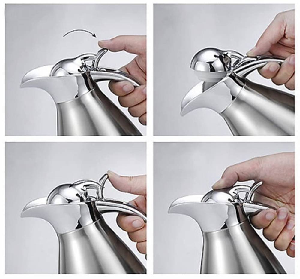 Stainless Steel Thermos Jug - Blue: image 8