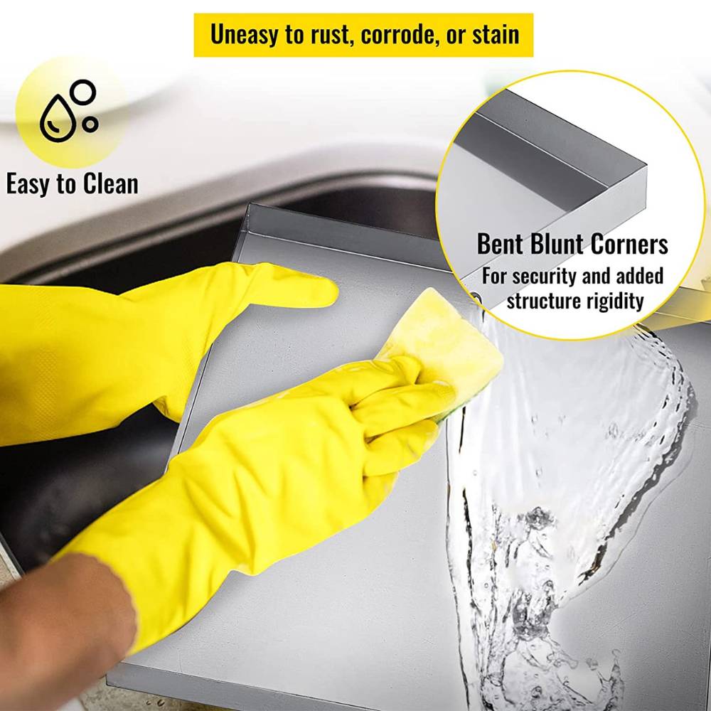Stainless Steel Washing Machine Drain Pan: image 5