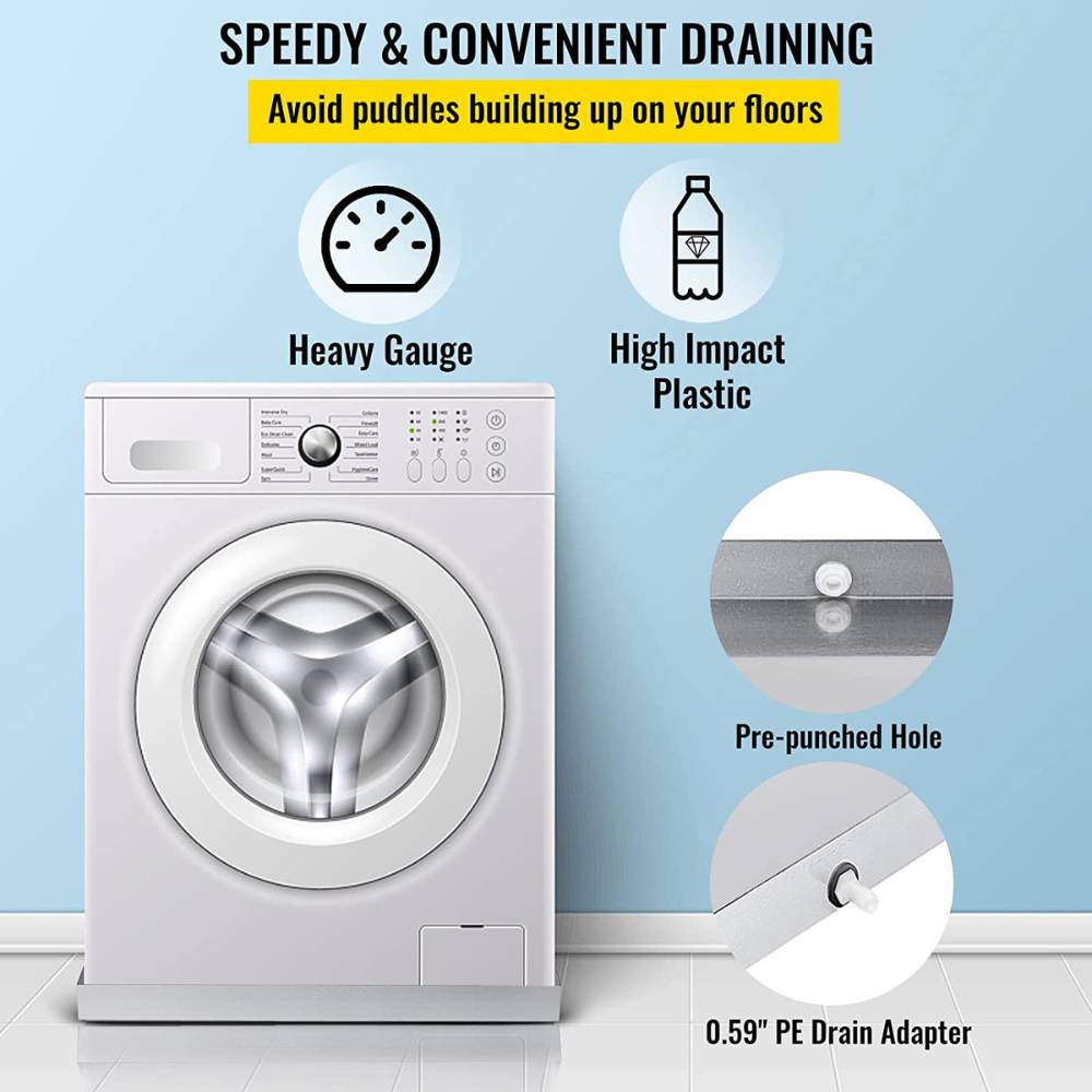 Stainless Steel Washing Machine Drain Pan: image 14
