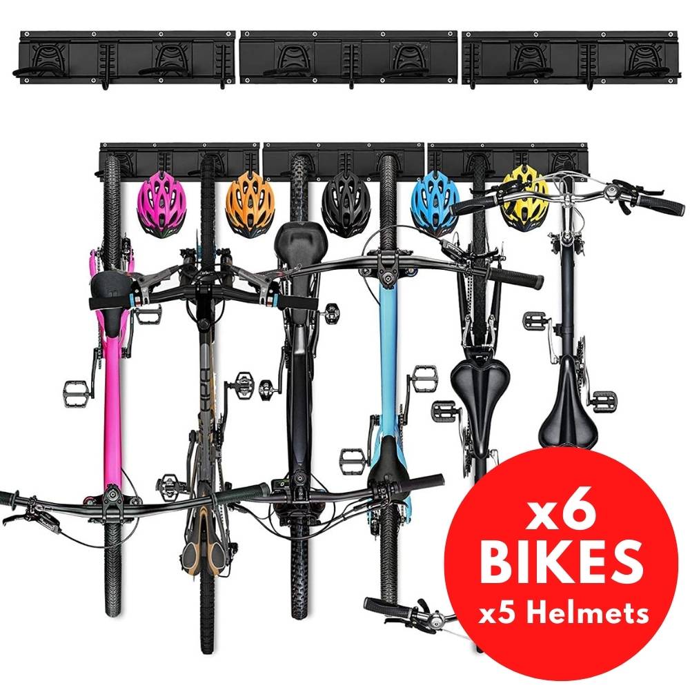 Wall Bike Storage - 4 Bike Wall Rack: image 8