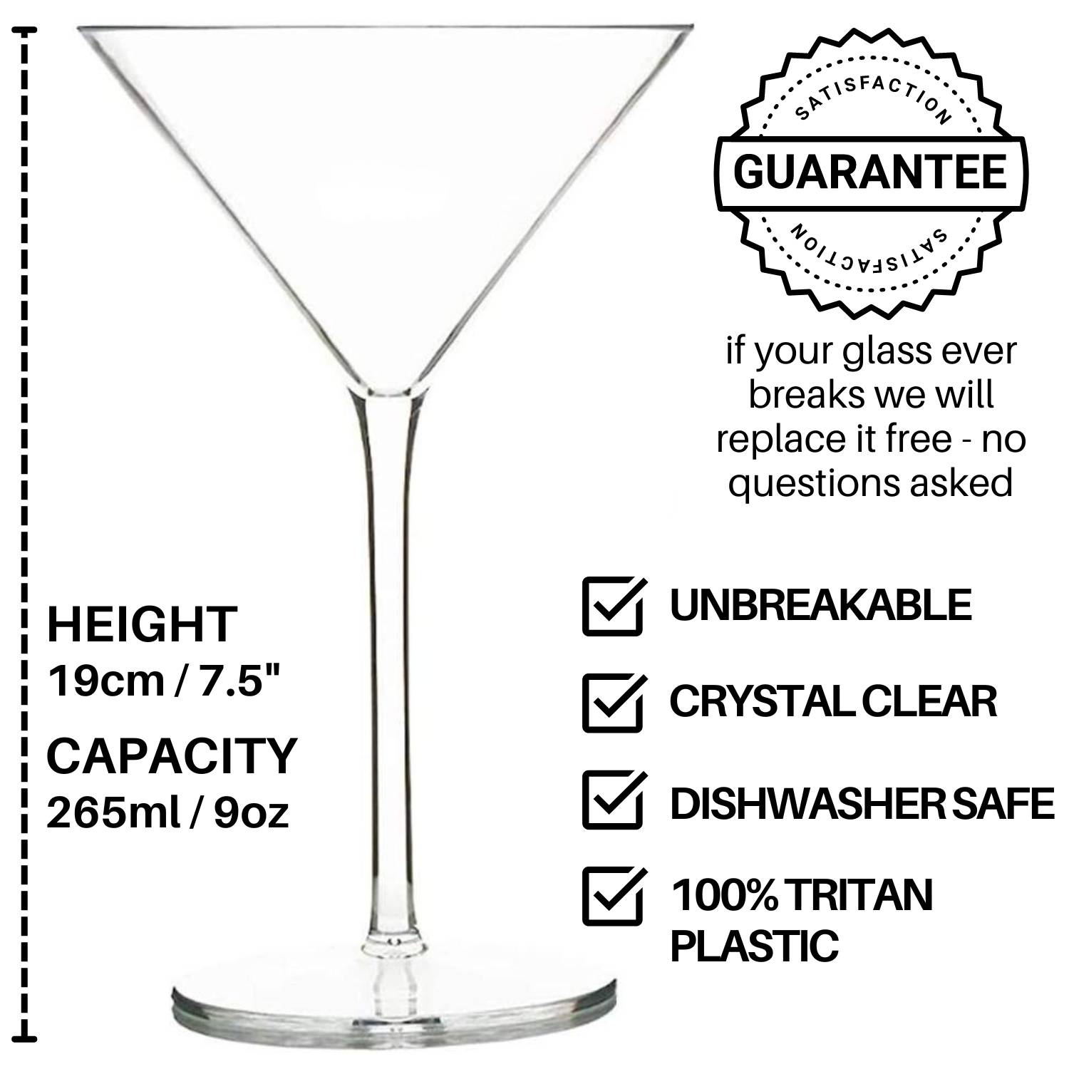 Unbreakable Martini Glass: image 2