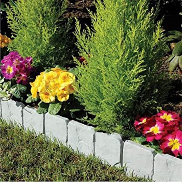 decorative plastic garden bed borders buy online